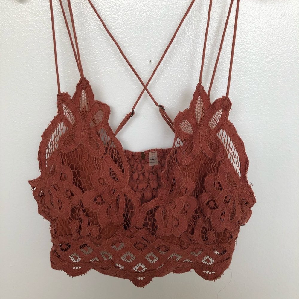 Free People Adella Crotchet Bralette